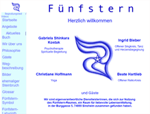 Tablet Screenshot of 5-stern.de